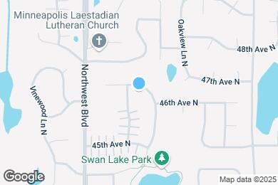 Map image of the property - 12825 46th Ave N