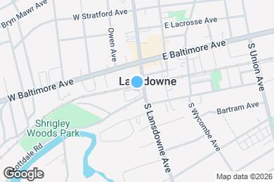 Map image of the property - 44 S Lansdowne Ave