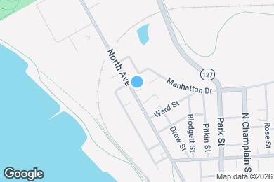 Map image of the property - 214 North Ave