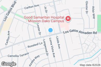 Map image of the property - 100 Loma Vista Ct