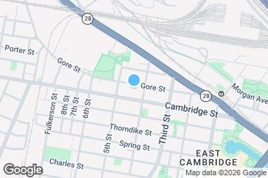 Map image of the property - 94 Gore St