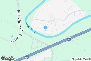 Map image of the property - 423 River Park Dr