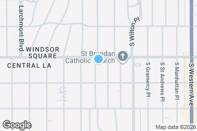 Map image of the property - 316 S Norton Ave