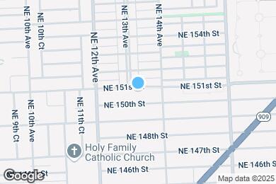 Map image of the property - 1324 NE 151st St