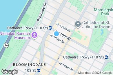 Map image of the property - Room in Shared 4 bed/1 bath home in Upper West Side