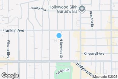 Map image of the property - 1825 Berendo St