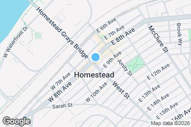 Map image of the property - 807 West St