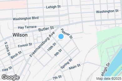 Map image of the property - 124 10th St