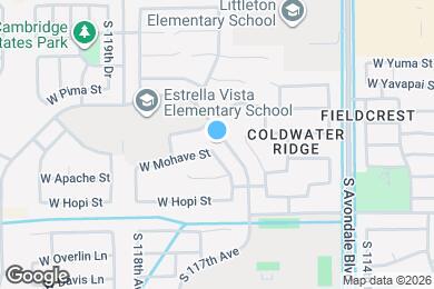 Map image of the property - 1701 117th Dr