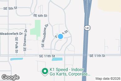 Map image of the property - 821 SE Crossings Ln