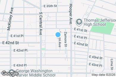 Map image of the property - 4159 Naomi Ave