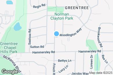 Map image of the property - 6413 Woodington Way