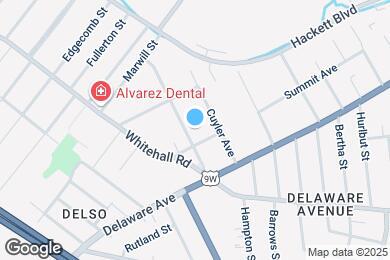 Map image of the property - 21 Ten Eyck Ave