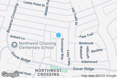 Map image of the property - 7422 Pebblewood