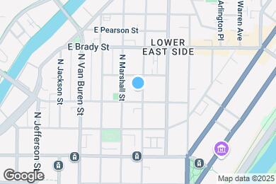 Map image of the property - 1623 N Astor St