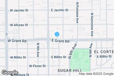 Map image of the property - 105 E Grant Rd