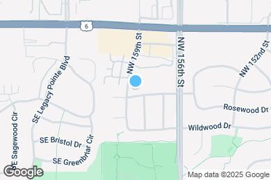 Map image of the property - 15835 Hawthorn Dr