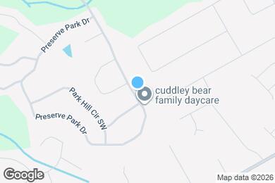 Map image of the property - 1317 Preserve Park Dr