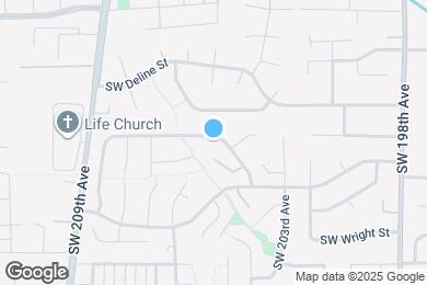 Map image of the property - 20534 SW Rosa Dr