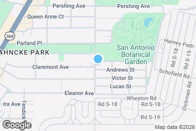 Map image of the property - 103 Andrews St