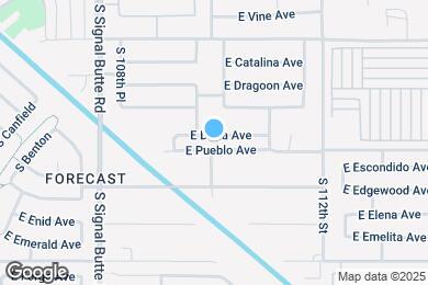 Map image of the property - 11003 E Delta Ave