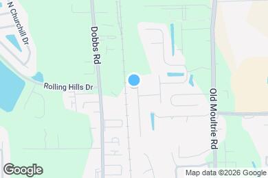 Map image of the property - 809 N Garden Lake Dr