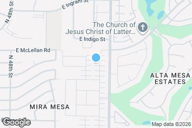 Map image of the property - 1526 N Balboa