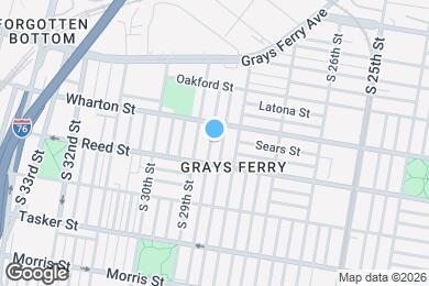 Map image of the property - 1325 S Dover St