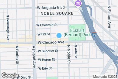 Map image of the property - 806 N Bishop St