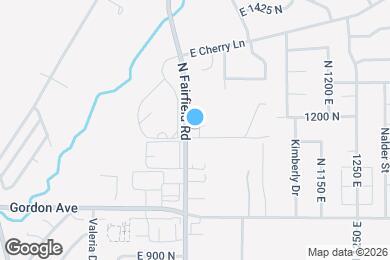 Map image of the property - 1177 N 900 E