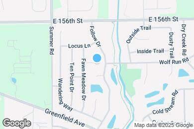 Map image of the property - 11977 Sapling Cir