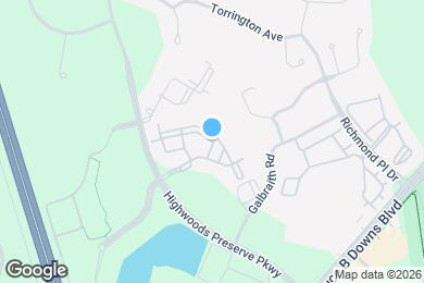 Map image of the property - 18123 Back Stretch Ln