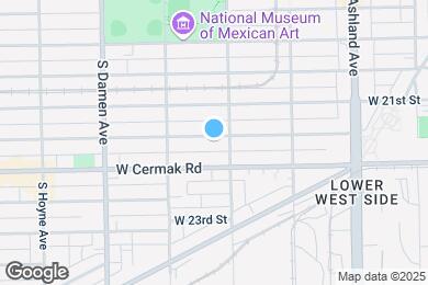 Map image of the property - 1813 W 21st Pl