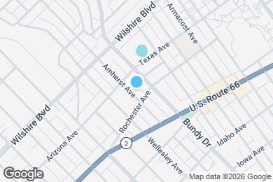 Map image of the property - 1326 Amherst Ave