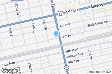 Map image of the property - University Suites