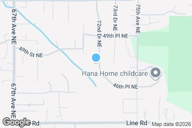 Map image of the property - 4720 72nd Dr NE