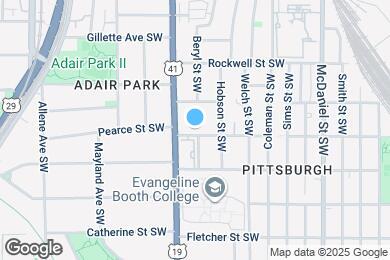 Map image of the property - 597 Mary St SW