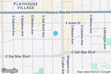 Map image of the property - 160 S Hudson Ave