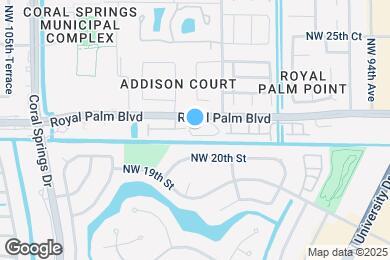 Map image of the property - 9986 Royal Palm Blvd