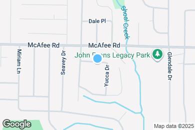Map image of the property - 2013 Yucca Dr