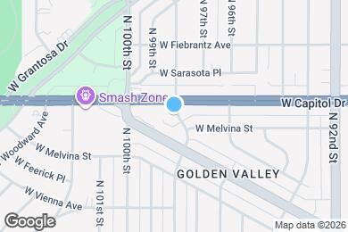 Map image of the property - 3957 N 98th St