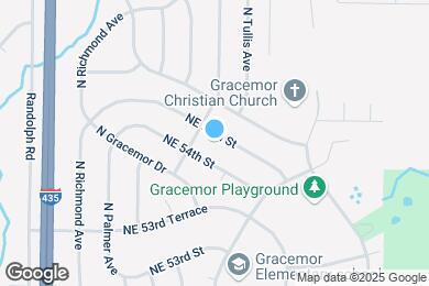 Map image of the property - 7913 NE 55th St