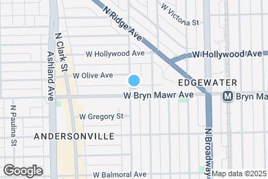 Map image of the property - 5611 N Glenwood Ave