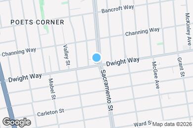 Map image of the property - 2452 Sacramento St