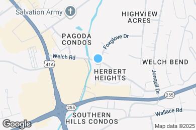 Map image of the property - 350 Foxglove Dr