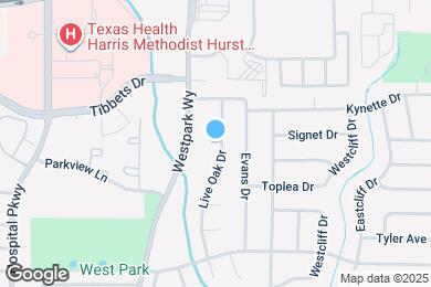 Map image of the property - 412 Live Oak Dr
