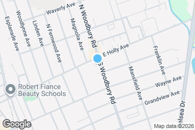 Map image of the property - 10 S Woodbury Rd