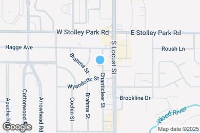 Map image of the property - 2212 Chanticleer St