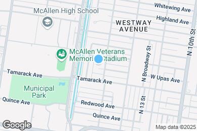 Map image of the property - 1600 Tamarack Ave