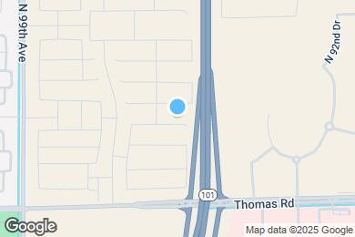 Map image of the property - 9526 W Avalon Dr